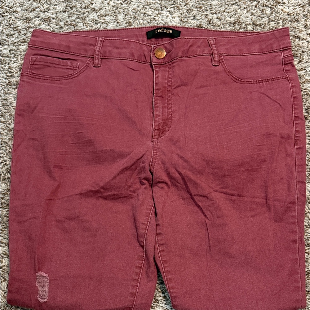 Women’s Refuge Faded Brick Skinny Pants